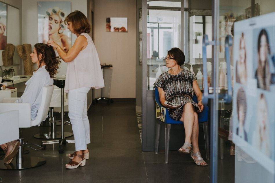 Calme et douceur pour une coiffure de mariée à Auch dans le Gers