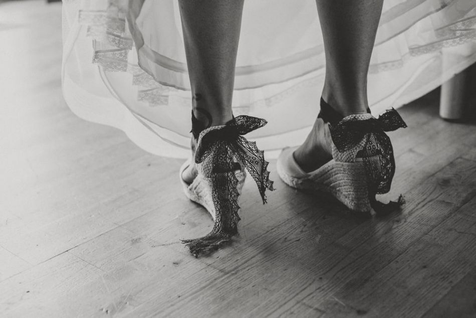 de jolies espadrilles pour ce mariage champêtre au domaine de Baulieu, à Auch, Gers