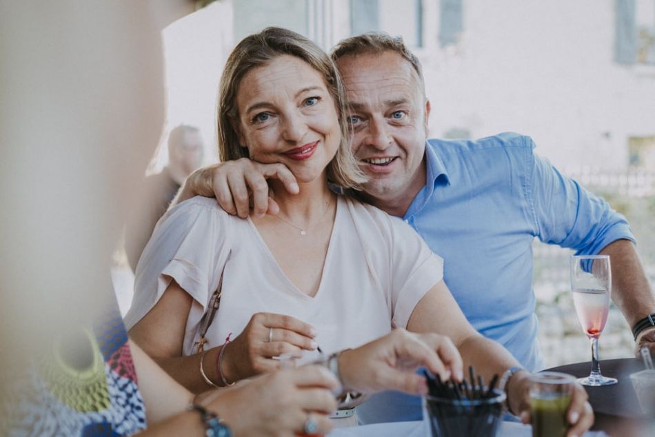 Cocktail d un mariage champêtre au domaine de Baulieu à Auch, Gers