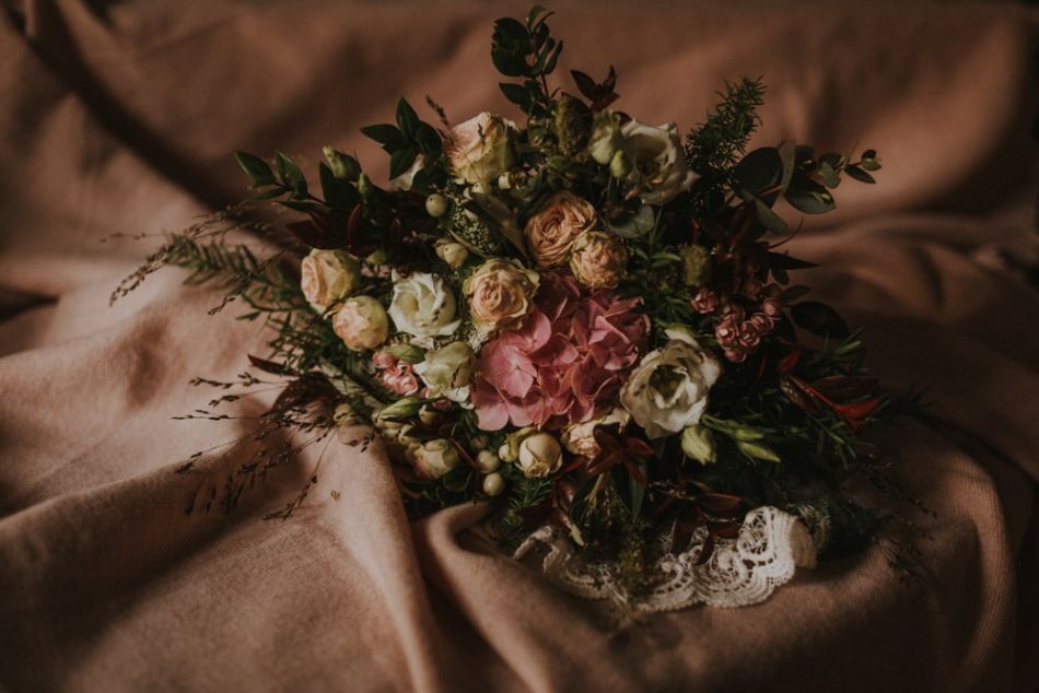 Bouquet romantique avec MGphotographies