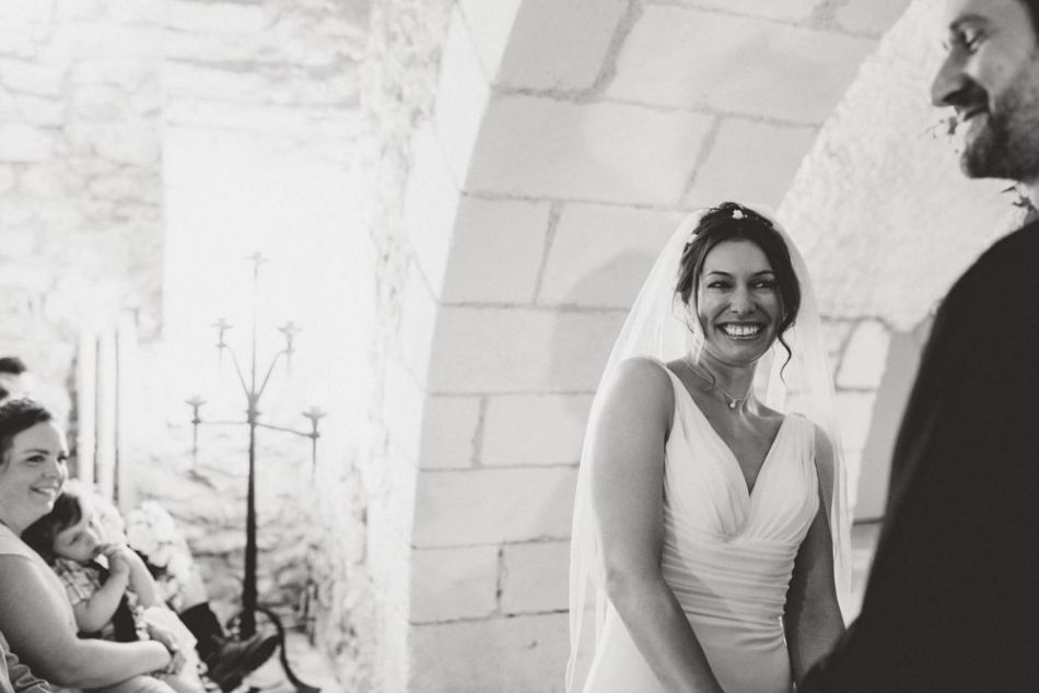 Mariée fun franco-anglaise au château de la Côte dans le Périgord