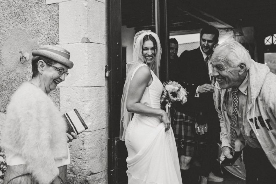 Fun wedding in Sarlat, Perigord, English wedding
