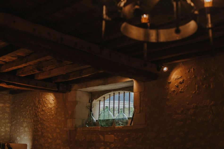 decoration rustique, mariage anglais, chateau de la Cote, Perigord