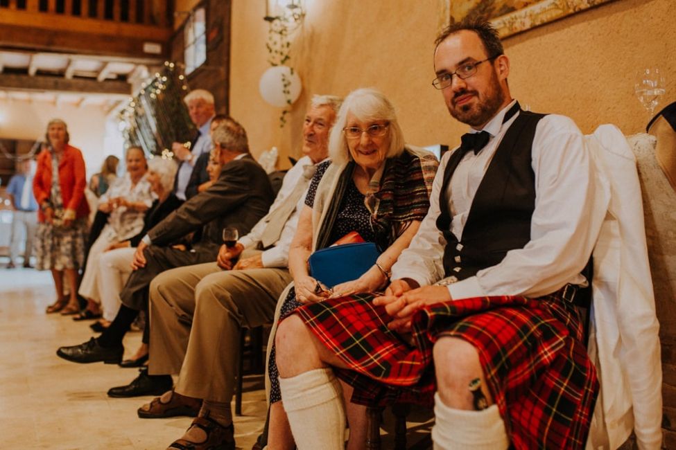 Ceilidh danse ecossaise mariage écossais Chateau de la Cote Perigord