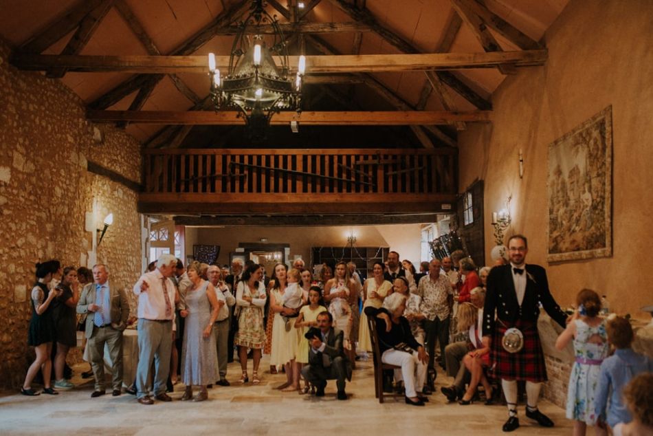cocktail dans le magnifique chateau de la Cote en Perigord avec MGphotographies