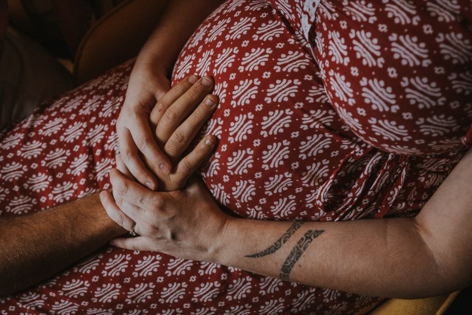 Entendre son futur bébé, séance photo grossesse, Toulouse, avec MGphotographies