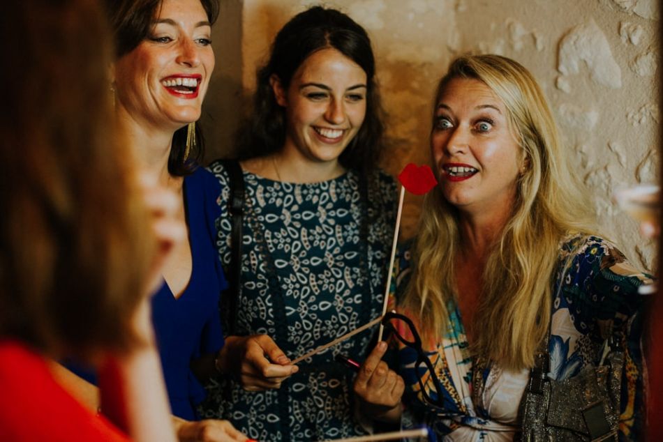 photobooth mariage anglais Perigord, Chateau de la Cote, MGphotographies