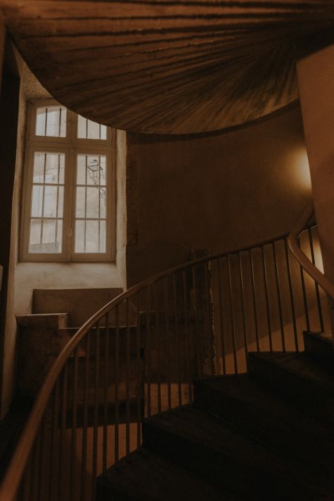 Escalier au musée des Amériques à Auch, MGphotographies